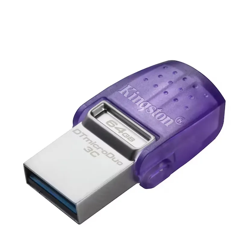 Memoria Flash USB Kingston Datatraveler Microduo 3C, 64Gb, USB 3.2 Gen 1.Interfa