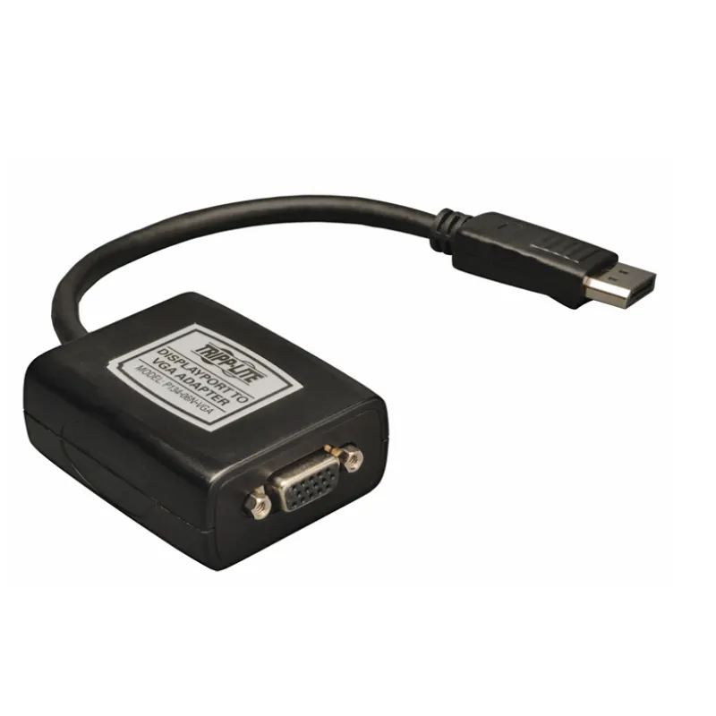 Adaptador Displayport A VGA Tripp-Lite P134-06N-Vga, 1920 X1200 /1080P, 15.24 Cm.
