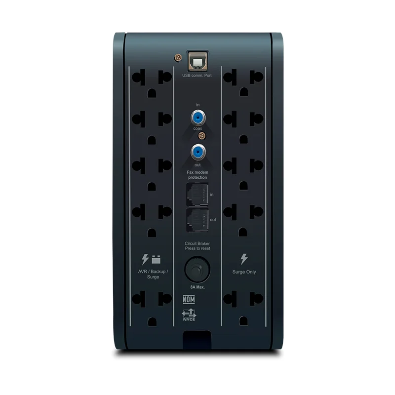 UPS Interactivo Cdp (Chicago Digital Power) R-Smart 1010I, 1000VA / 500Wes Un Up