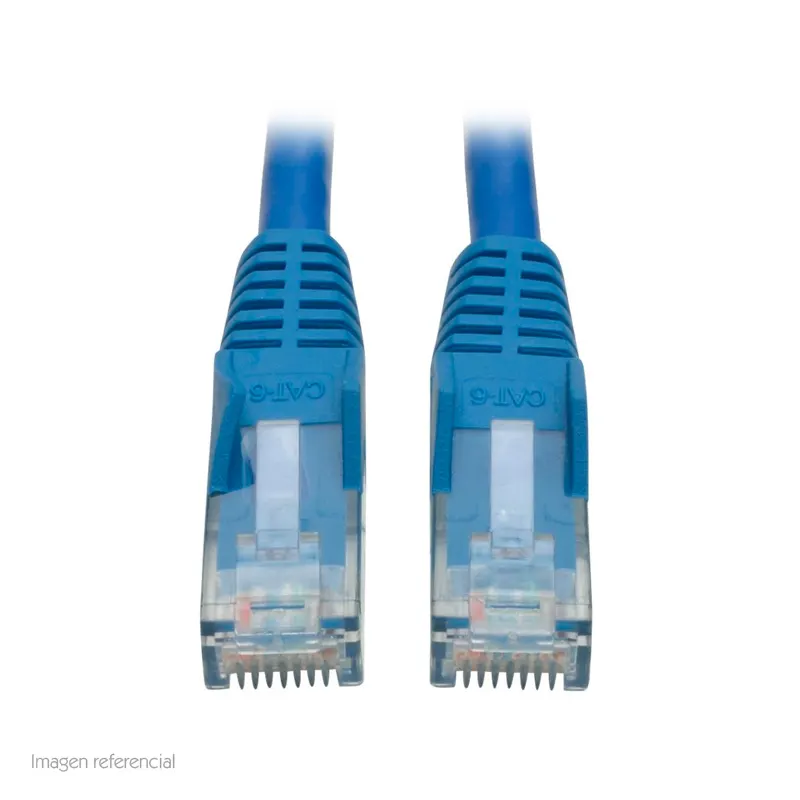 Cable Patch Moldeado Tripp-Lite Snagless Cat6 Gigabit (Rj45 M/M), Azul, De 1.52 Mts.