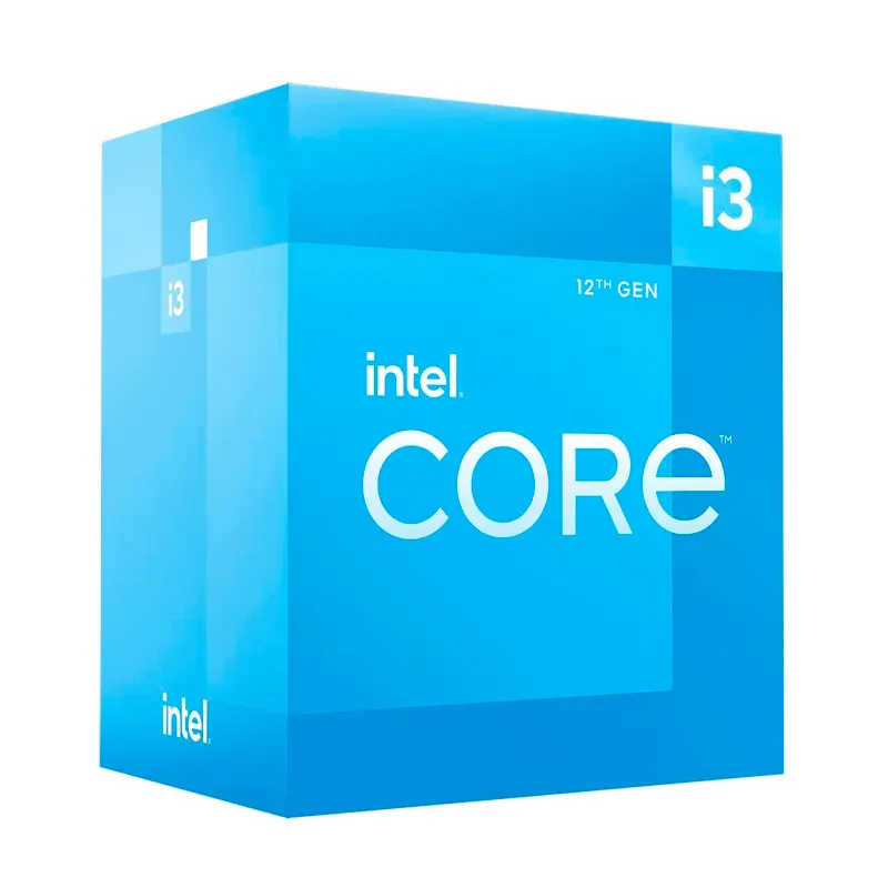 Procesador INTEL Core I3-12100 3.3 / 4.3GHZ 12MB INTEL Smart Caché, Lga1700, INTEL 7(