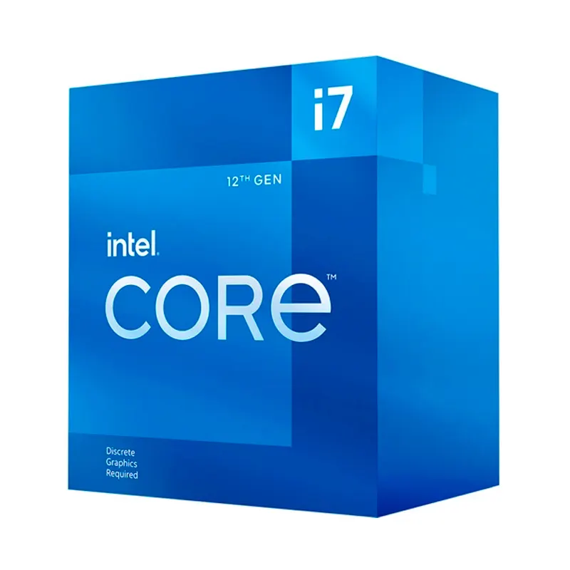 Procesador INTEL Core I7-12700F, 2.10 / 4.90Ghz, 25MB Smartcaché, Lga1700, INTEL 7(10