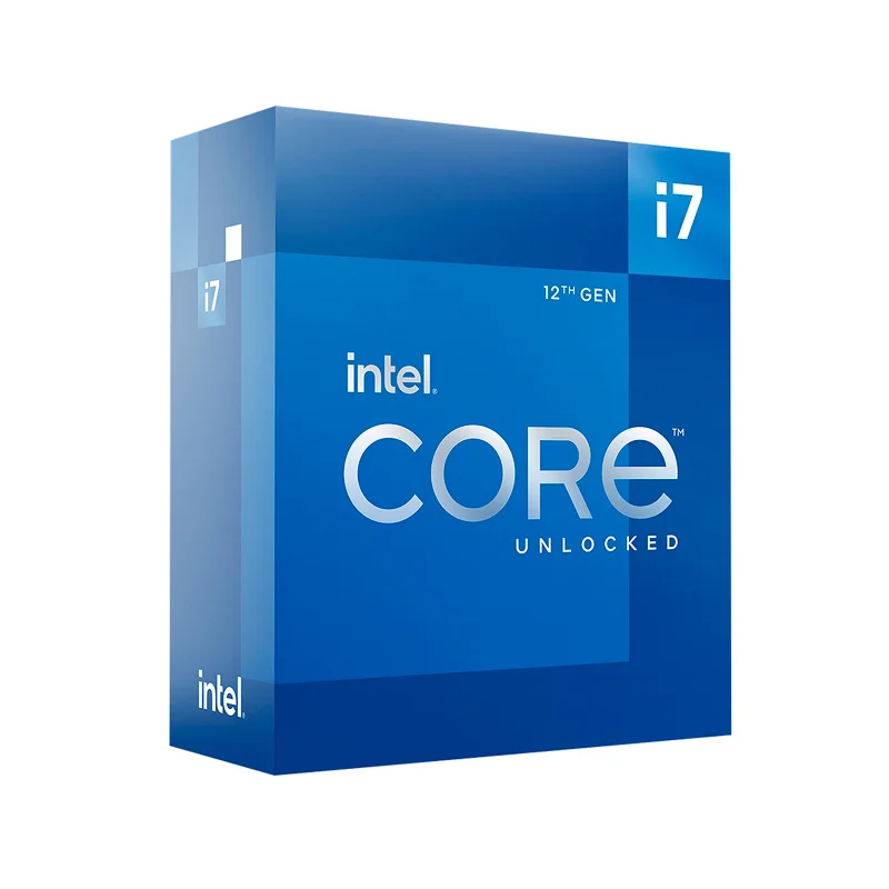 Procesador INTEL Core I7-12700Kf 3.60 / 5.00Ghz, 25MB Caché L3, Lga1700, 125W, 10 Nm.