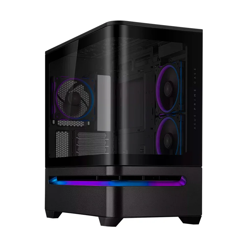 Case Asus Prime Ap202 ARGB Blackmotherboard - Factor De Forma Soportados: Micro-