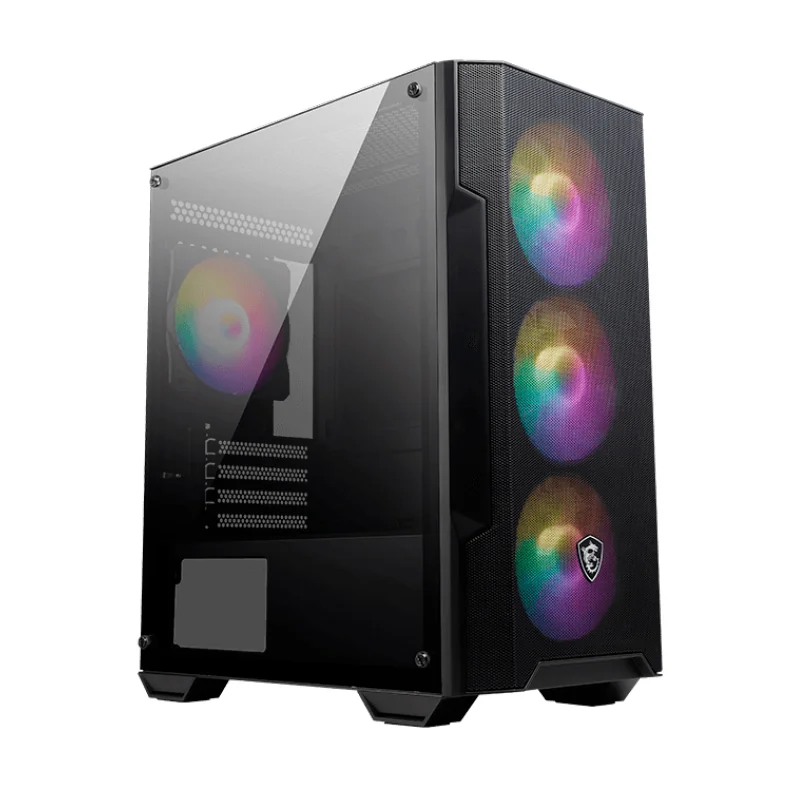 Case Con Fuente De 600W MSI Mag Forge M100A, Micro ATX Towerpuertos: 1 X USB 3.2