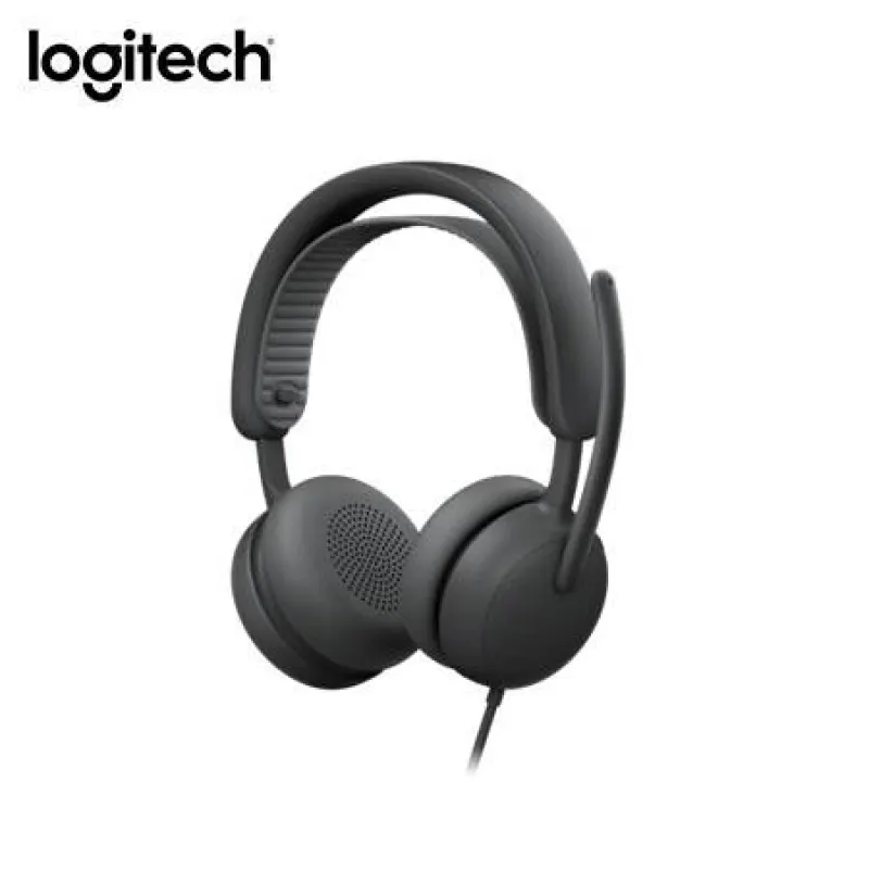 AUDIFONO C/MICROF. LOGITECH B2B ZONE WIRED 2 ES USB-C - UC VERSION BLACK (981-001632)