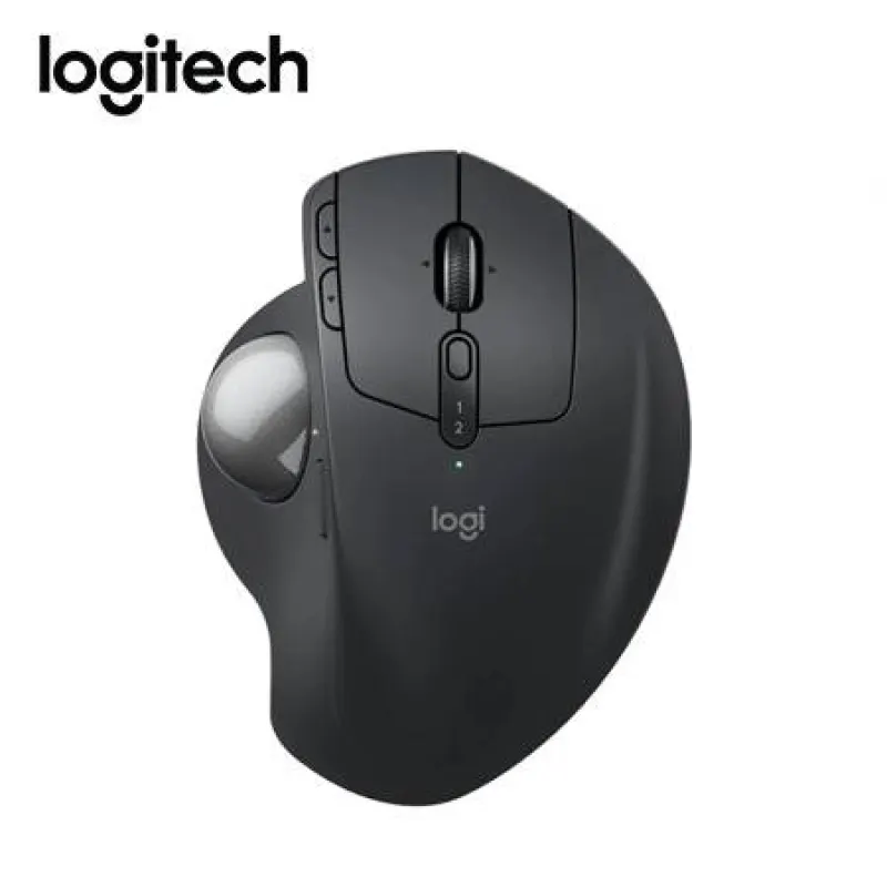 MOUSE LOGITECH MX ERGO S ADVANCED TRACKBALL WIRELESS BOLT/BLUETOOTH USB-C BLACK  (910-007261)