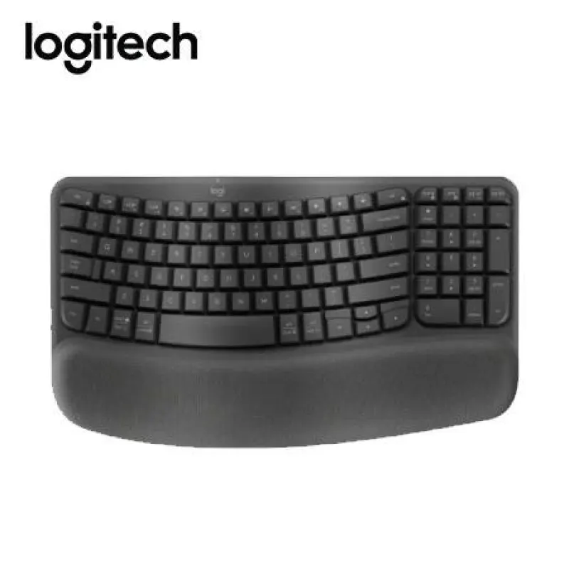 TECLADO LOGITECH ERGO WAVE KEYS WIRELESS BOLT / BT / SP GRAPHITE (920-012278)
