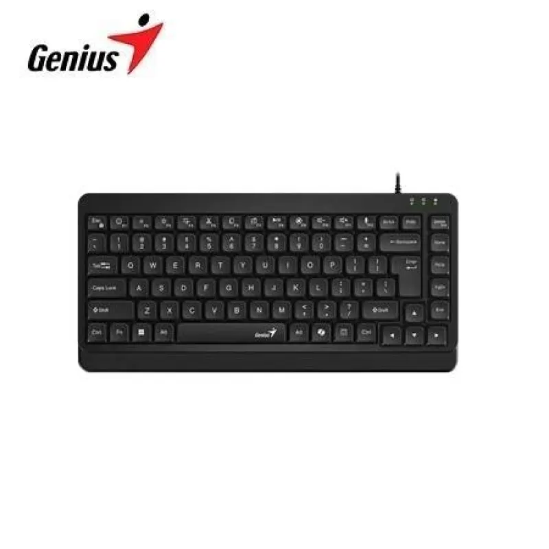 TECLADO GENIUS LUXEMATE 109 TKL AI COPILOT COMPACTO USB SP BLACK (31310060401)