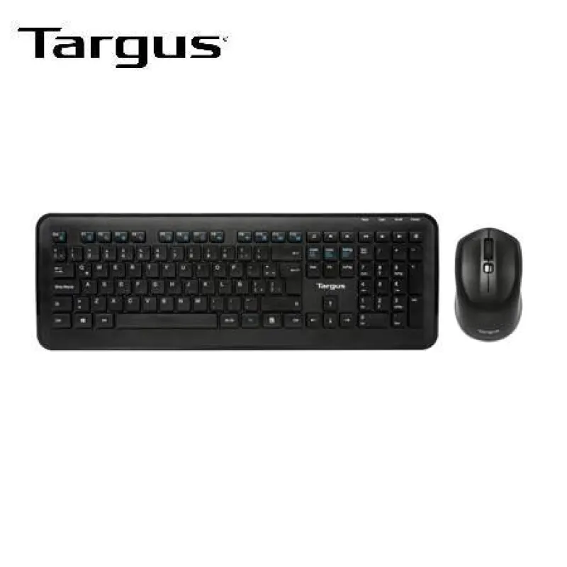 TECLADO TARGUS KM610 + MOUSE WIRELESS BLACK (AKM610ESLP)