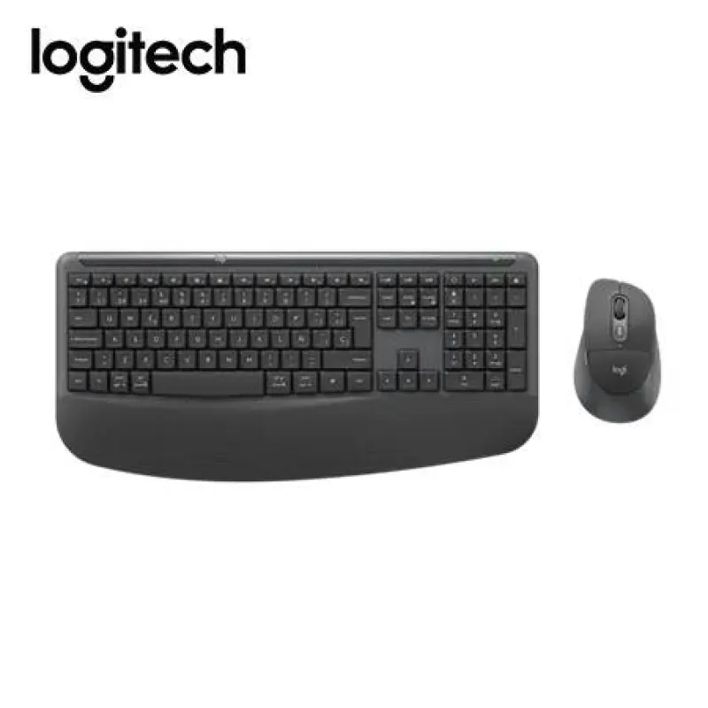 TECLADO LOGITECH + MOUSE SIGNATURE COMFORT PLUS MK880 / BLUETOOTH / GRAPHITE SP (920-014019)