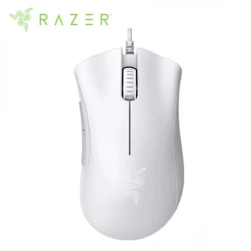 MOUSE RAZER DEATHADDER ESSENTIAL 6400 DPI SWITCH MECHANICAL WHITE (RZ01-03850200-R3M1)