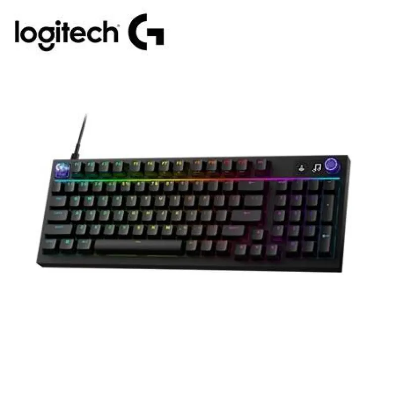 TECLADO LOGITECH G316 X 98 MECÁNICO / 8 KHZ / LIGHTSYNC RGB / BLACK (920-014183)