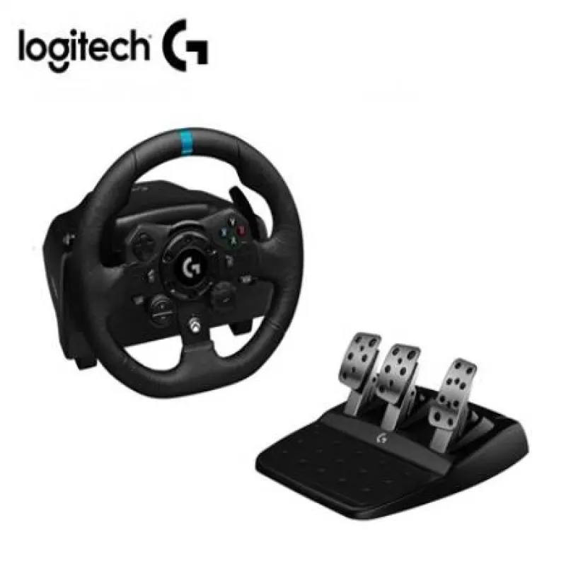 TIMON C/PEDAL LOGITECH G923 RACING WHEEL PARA PC/XB USB (941-000157) TRUEFORCE BLACK