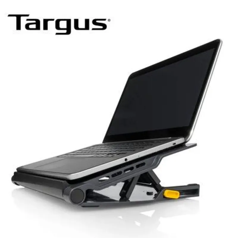 COOLER TARGUS AWE81US P/NOTEBOOK 17" DOBLE VENTILADOR DE 2500 RPM 4 PORT USB-A 2.0 AJUSTABLE DE 4 NIVELES BLACK (AWE81US)