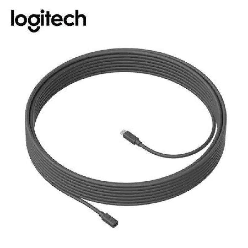 CABLE LOGITECH B2B 10M DE EXPANSIÓN PARA MICRÓFONO DE MEET UP BLACK (950-000005)