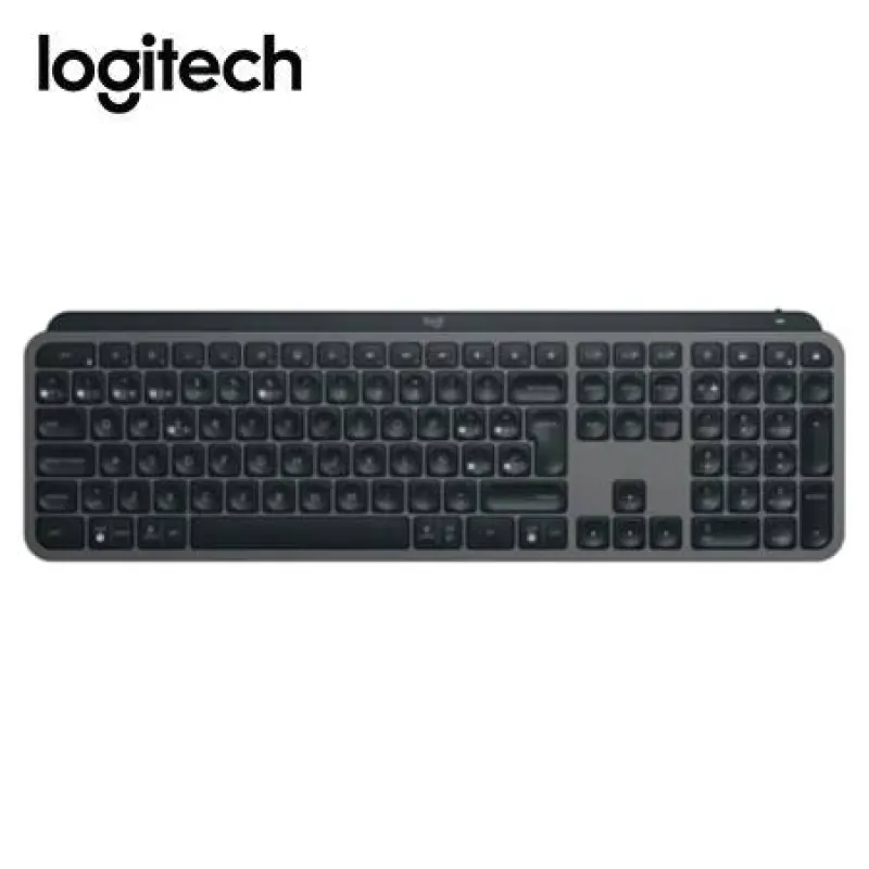 TECLADO LOGITECH MX KEYS S ILLUMINATED WIRELESS / BT BLACK SP (920-011561)