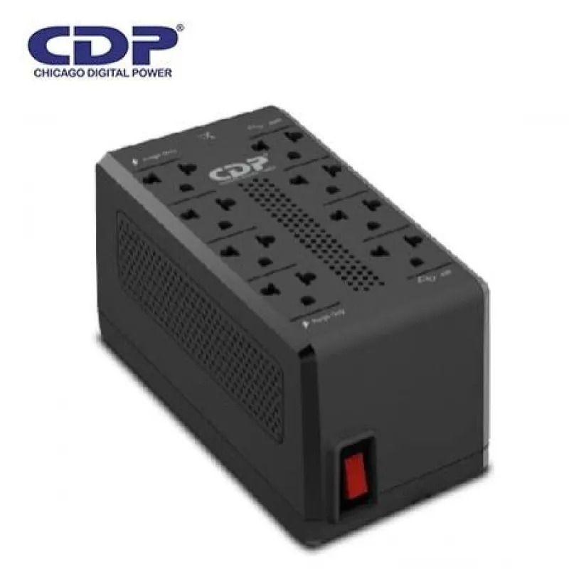 ESTABILIZADOR CDP RAVR1408I 1410VA/700W 8 SALIDAS (RAVR1408I)