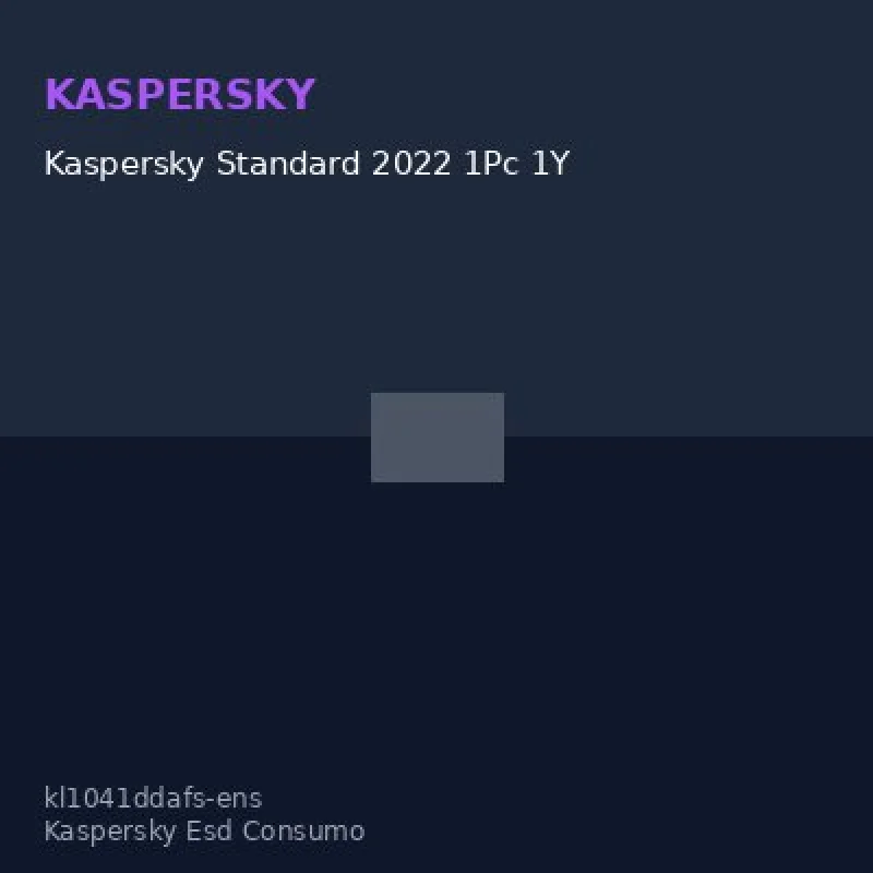 Kaspersky Standard 2022 1Pc 1Y