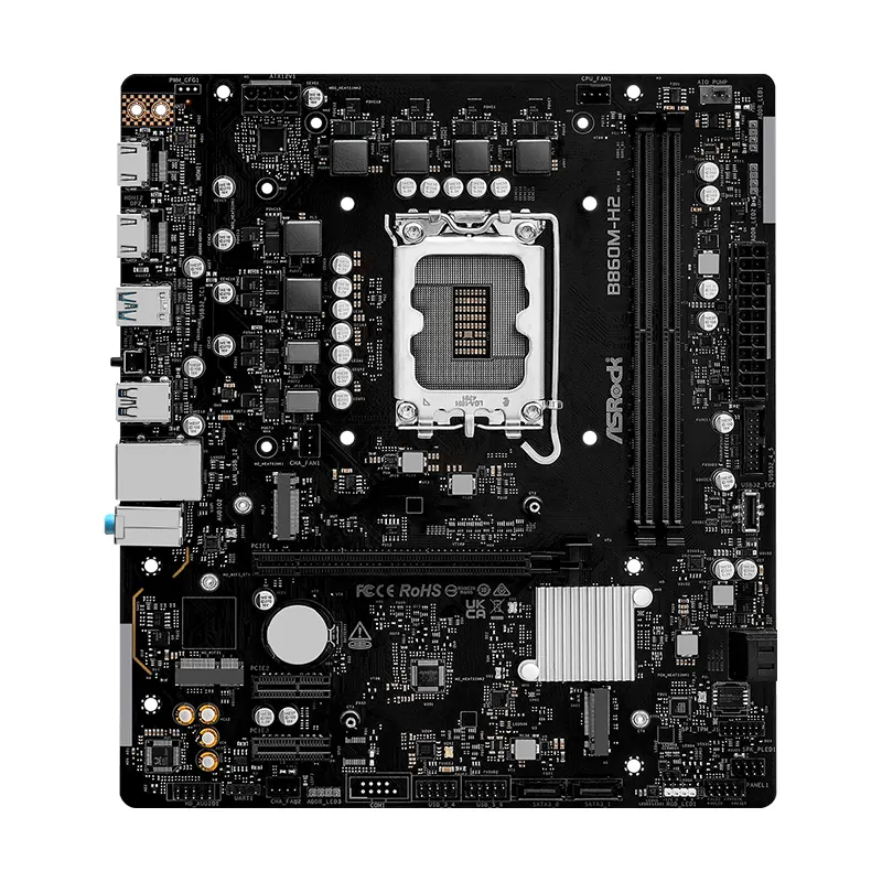 Motherboard Asrock B860M-H2, Chipset INTEL B860, Lga 1851, 2Xhdmi, Matxsoporta P
