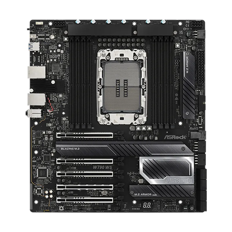 Motherboard Asrock W790 Ws R2.0, Chipset INTEL W790, Lga4677, E-Atxsoporta Proce