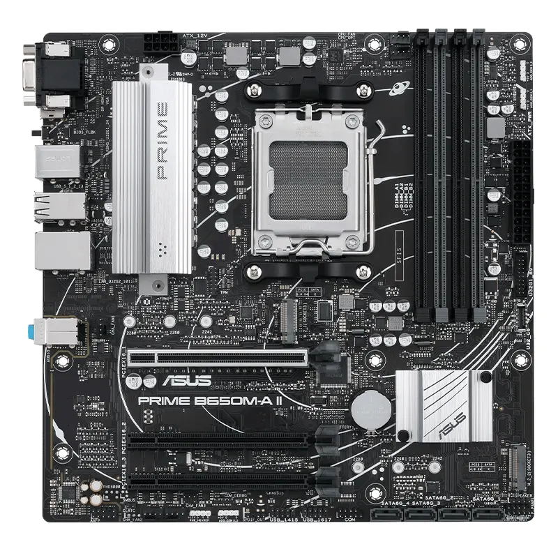Motherboard Asus Prime B650M-A Ii , Chipset AMD B650, Socket Am5, Micro Atxsopor