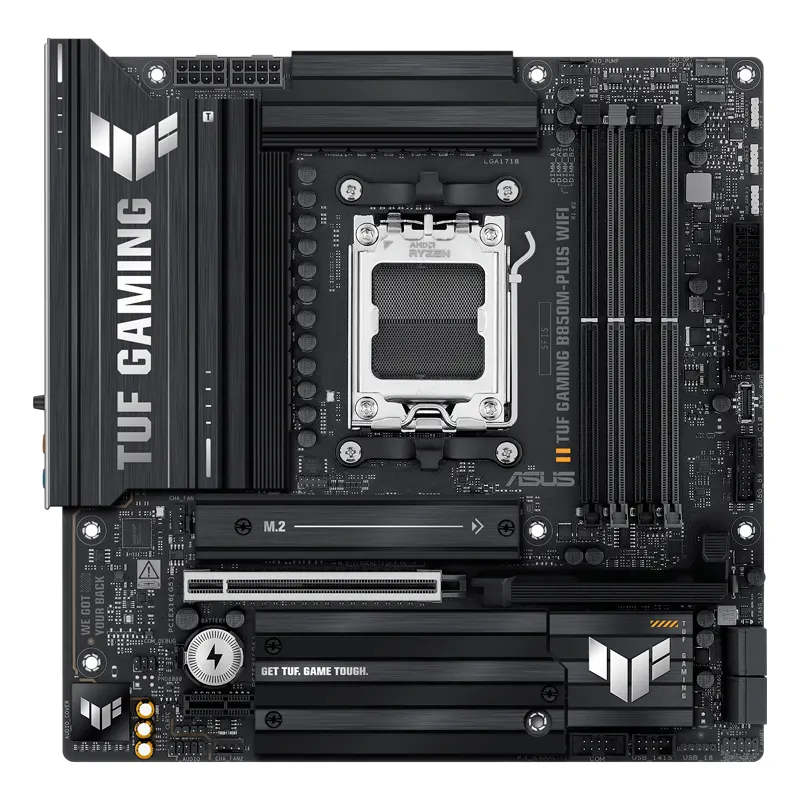Motherboard Asus Tuf Gaming B850M-Plus Wifi, Chipset AMD B850, Socket AMD Am5, MATX