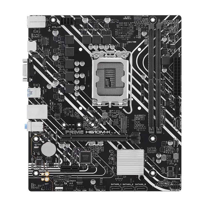 Motherboard Asus Prime H610M-K, Chipset INTEL H610, Lga1700, Micro Atxsoporta Pr