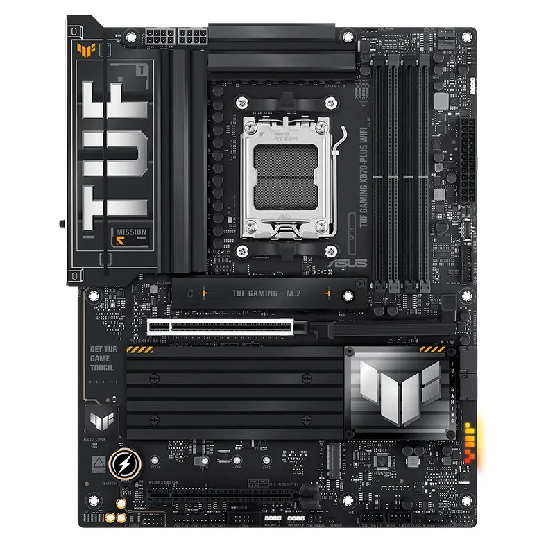 Motherboard Asus Tuf Gaming X870-Plus Wifi, Chipset AMD X870, Socket AMD Am5, ATX