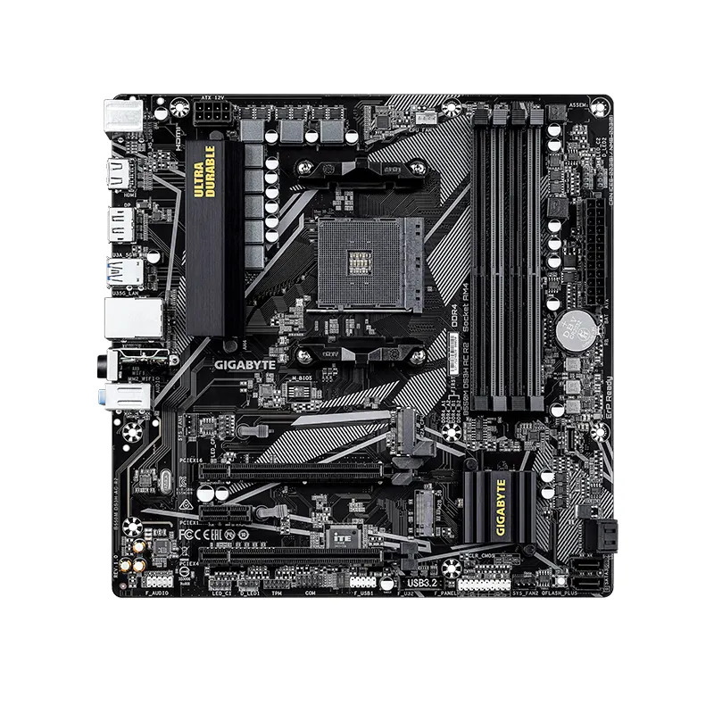 Motherboard Gigabyte B550M Ds3H Ac R2, Chipset AMD B550 Socket AMD Am4, Micro-Atx
