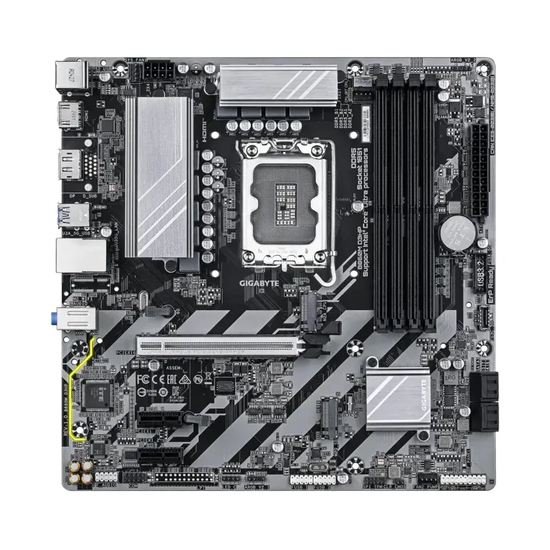 Motherboard Gigabyte B860M D3Hp, Chipset INTEL B860, Lga 1851, Hdmi, Dp, Matxsop
