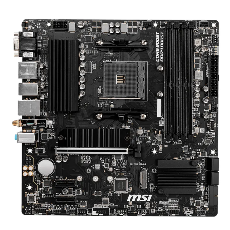Motherboard MSI B550M PRO-VDH WIFI, AMD B550, AM4 Socket, VGA, HDMI, DP, USB 3.2 Gen1