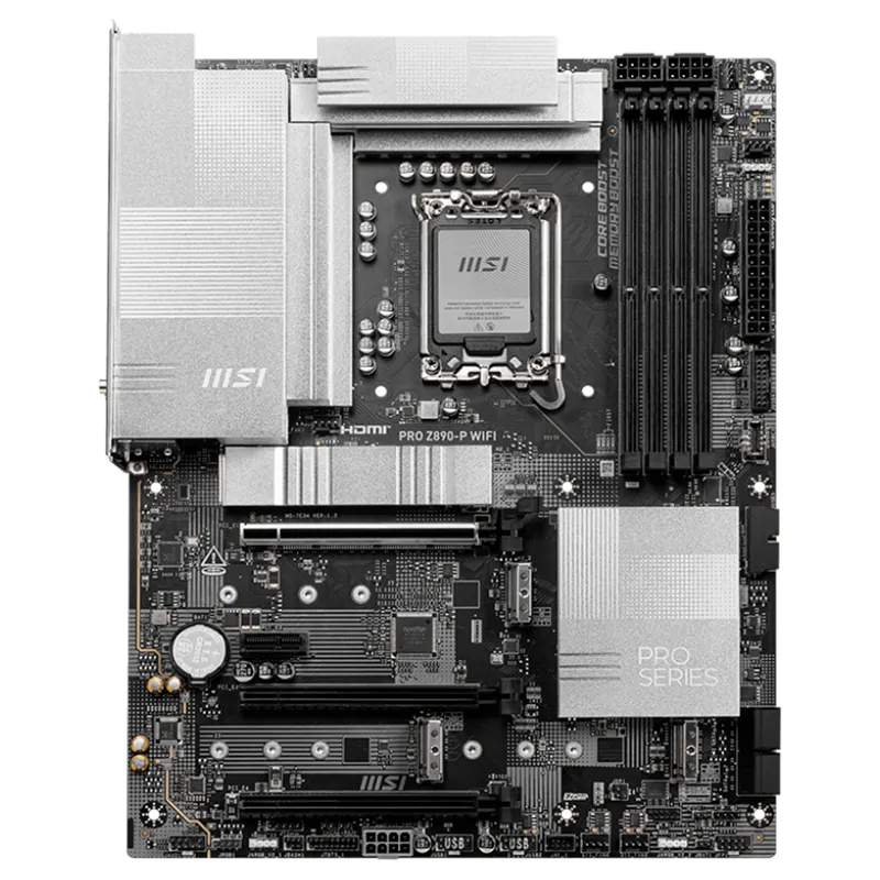 Motherboard MSI Pro Z890-P Wifi, Chipset INTEL Z890, Lga 1851, Hdmi, Dp, Atxsopo