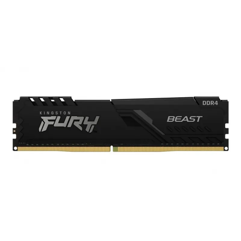 Memoria Kingston Fury Beast, 16Gb, Ddr4, 3200 Mhz, Pc4-25600, Cl16, 1.35V.