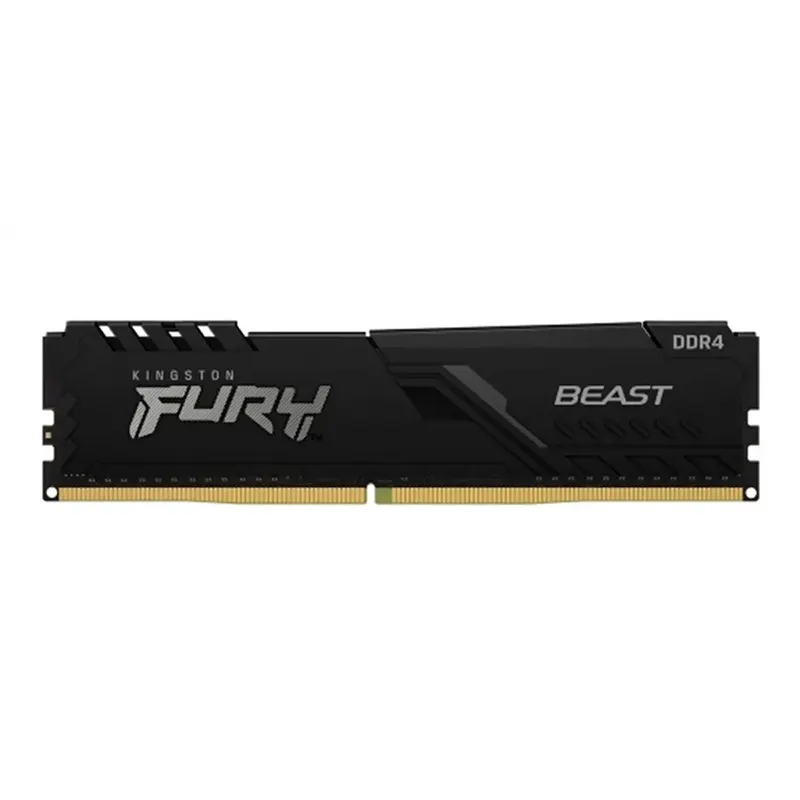 Memoria Udimm Kingston Fury Beast, 32Gb, Ddr4, 3200Mt/S, Pc4-25600, Cl16, 1.35V, Negr