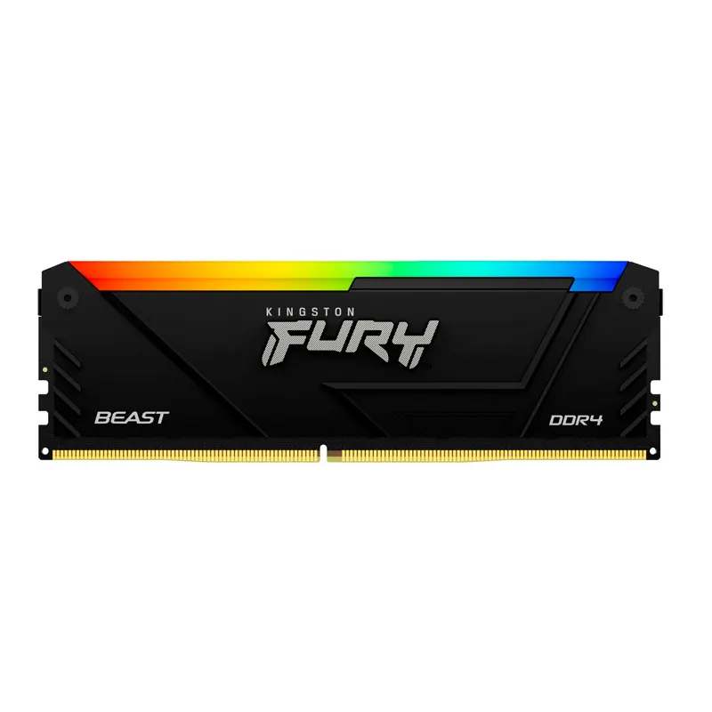 Memoria Kingston Fury Beast 32GB Ddr4-3200Mt/S Pc4-25600, Cl16, 1.35V, 288-Pin, Rgb,