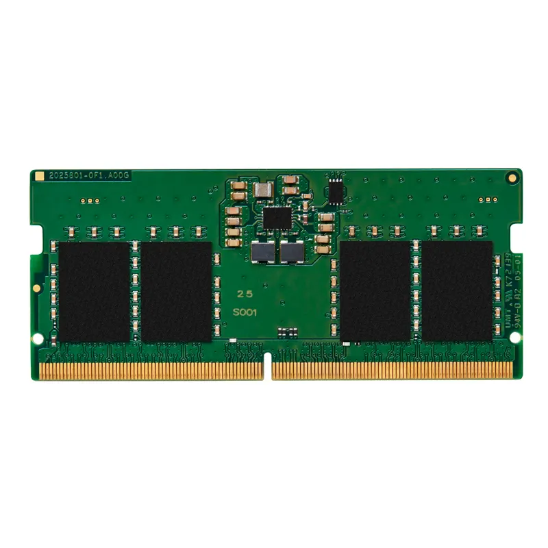 Memoria Sodimm Kingston 8GB Ddr5-5600Mt/S, Pc5-44800, Cl46, 1.1V, 262-Pin, 1Rx16, Non