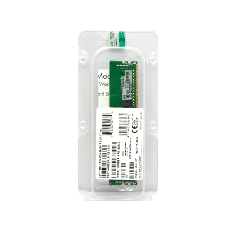 Memoria Hpe 815098-B21, 16Gb, Ddr4, 2666 Mhz, Pc4-21300, Rdimm, 1.2V