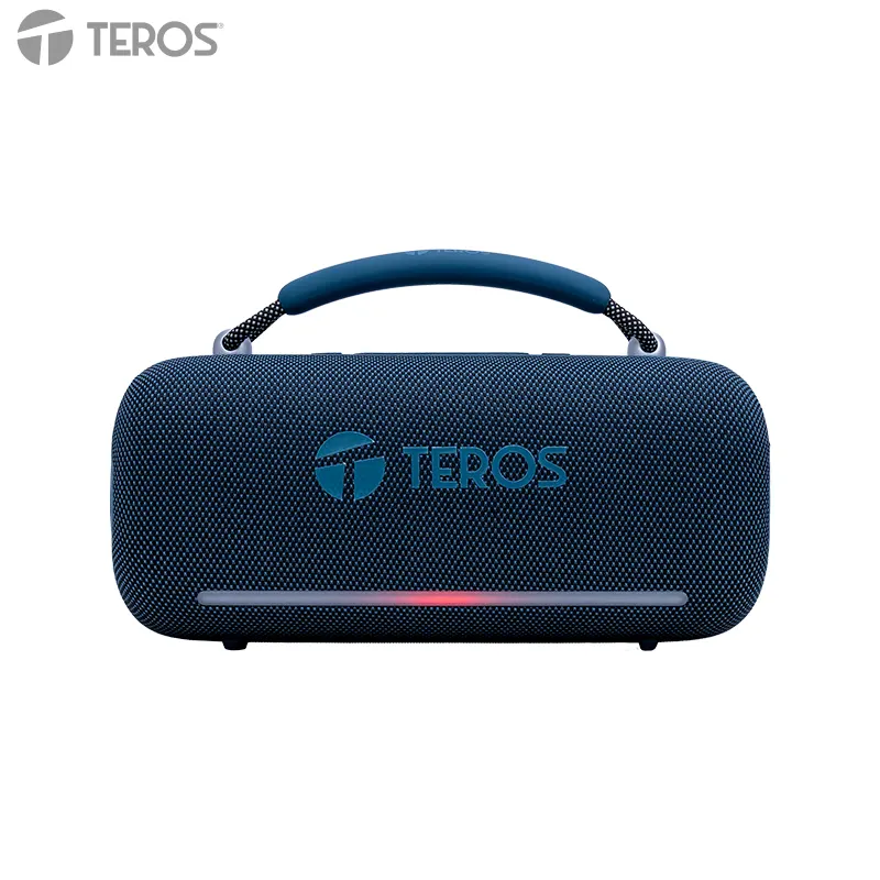 Parlante Inalámbrico Teros Vibe Vb-6049Bl, 60W, BT 5.3, 4000 Mah, Usb, Luces Led, Azu