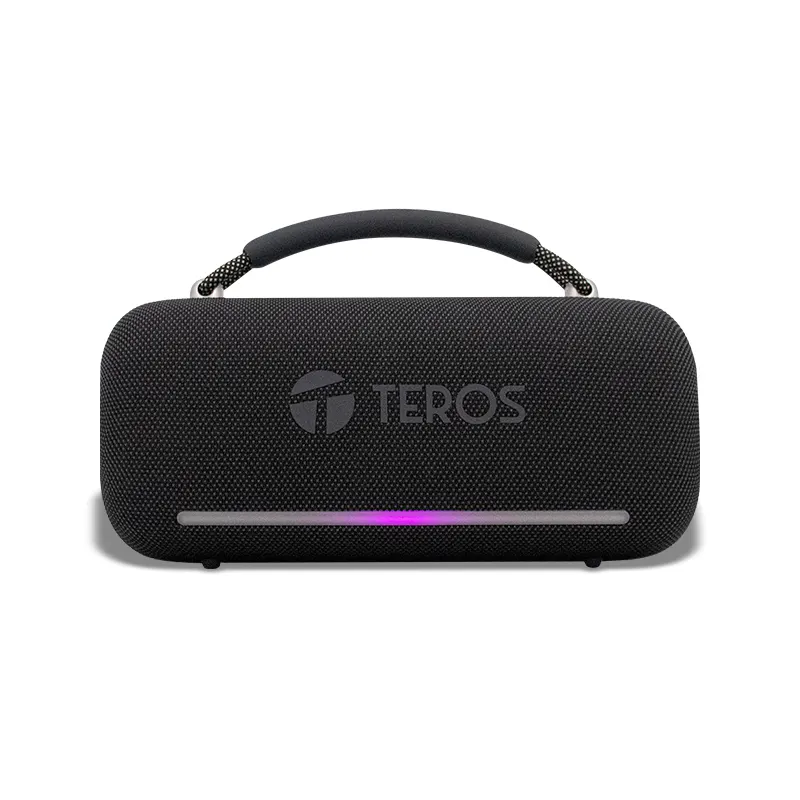 Parlante Inalámbrico Teros Vibe Vb-6049Blk, BT 5.3, 60W, 4000Mah, Usb, Luces RGB
