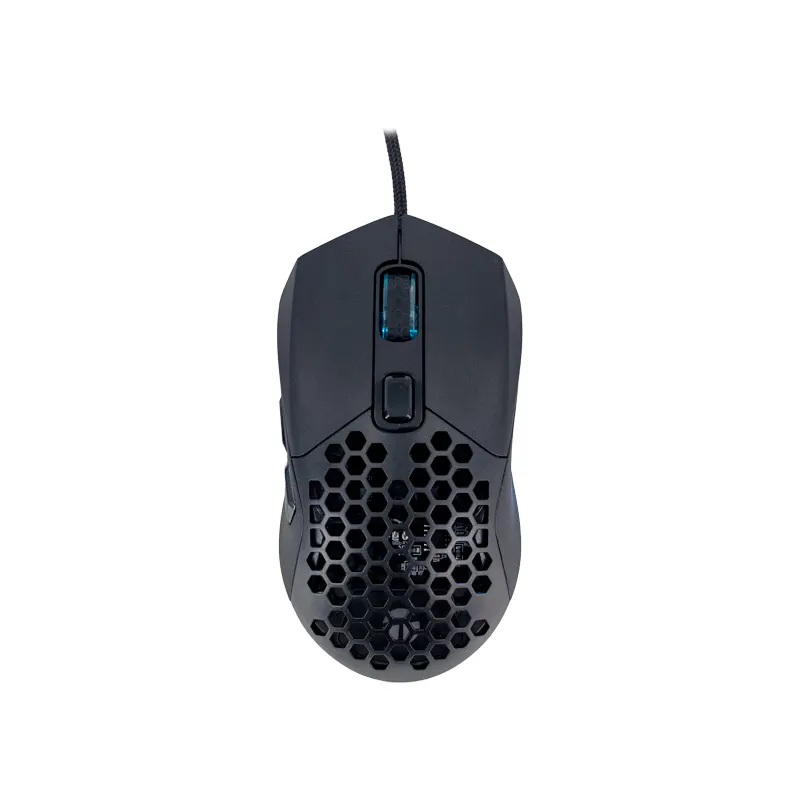 Mouse Gamer Teros Te-1232G, DPI Hasta 7200, Rgb, 7 Botones, Óptico, Negrodescubr