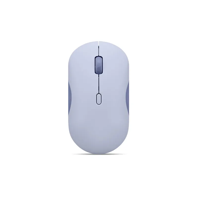 Mouse Lenovo 350 Silencioso, Interfaz Bluetooth, Color Uva Meta , Sin Bateríael