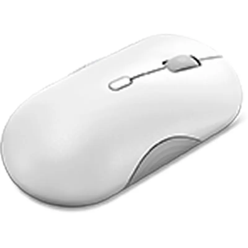 Mouse Inalambrico Lenovo 700 Silent, Bt5.3/2.4Ghz, Hasta 3 Disp, Hasta 4000 Dpi, Blan