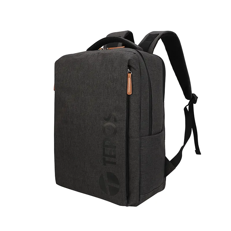 Backpack Teros City Iii Te-9045Gr, Para Notebooksde Hasta 15.6, Grislleva Tu Eq