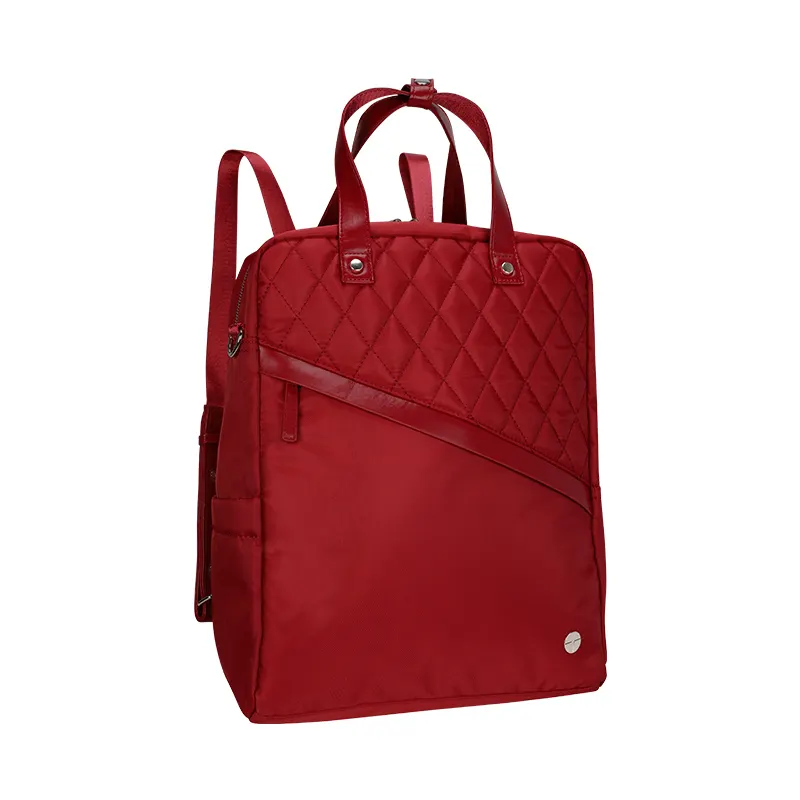 Backpack Teros Roseann Ii Te-9049Rd, Para Notebooks De Hasta 14.1, Rojoeleganci