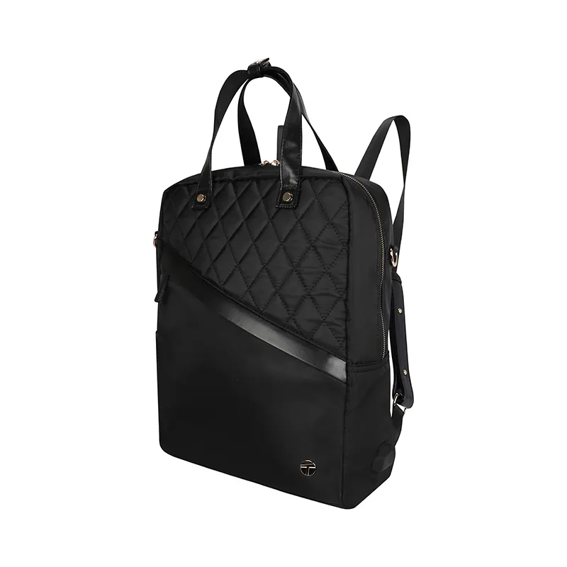 Backpack Teros Roseann Ii Te-9050Bk, Para Notebooks De Hasta 14.1, Negroeleganc