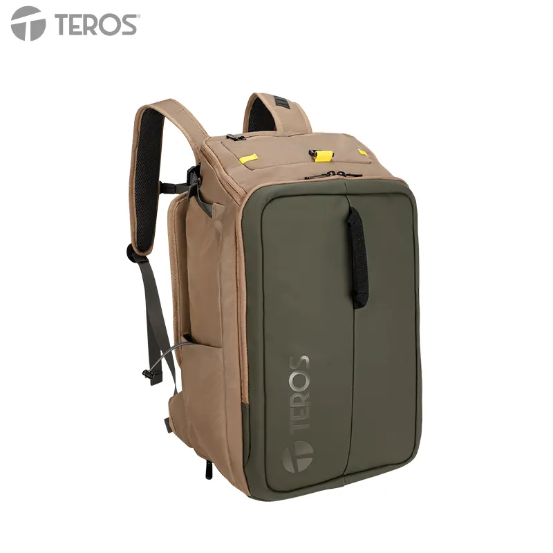 Backpack Teros Alltracker Te-9052Kg, Para Notebooks De Hasta 15.6, Kakiequípate