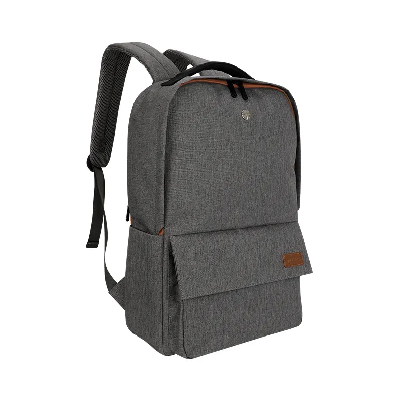 Backpack Teros City Ii Te-9028-2Gr, Para Notebooks De Hasta 15.6, Grisorganizac