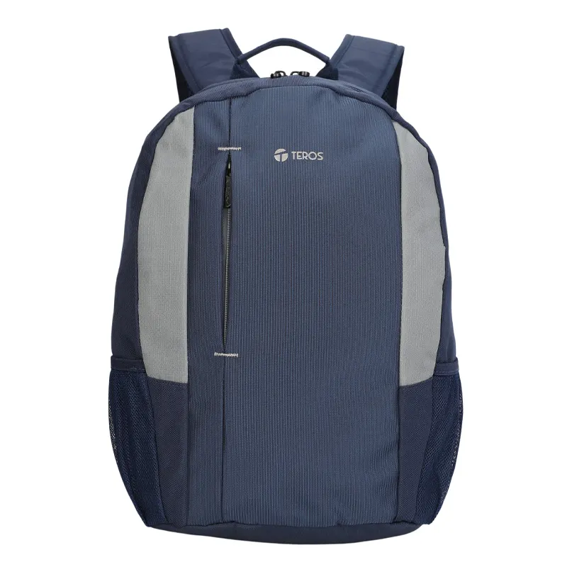 Mochila Teros Te-9040Bl, Para Notebooks De Hasta 15.6, Azulestilo Versátil Con
