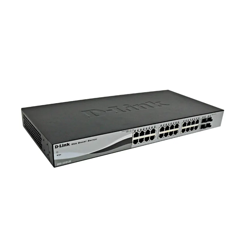 Switch D-LINK Dgs-1210-28 Smart Web Switch, 24 Puertos 10/100/1000, 4 Puertos Gigabit